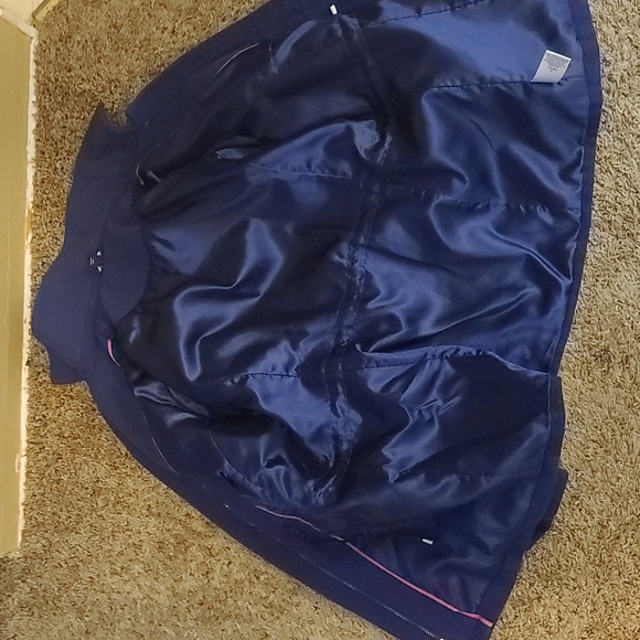 George Ladies Purple Toggle Zipper Fashion Coat - Picture 4 of 4